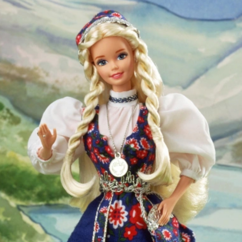 Dolls Of The World Norwegian Barbie
